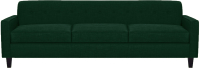 Диван Brioli Берн трехместный (J8/темно-зеленый) - 