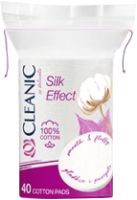 Ватные диски Cleanic Silk Effect овал (40шт) - 