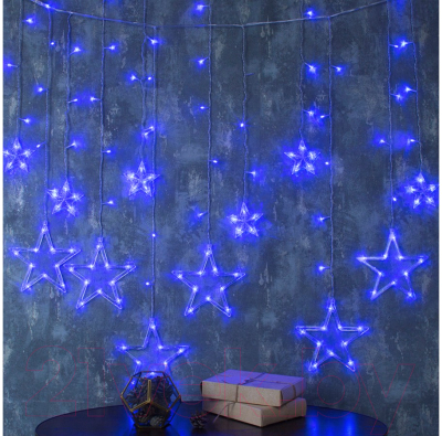 

Светодиодная бахрома Белбогемия, Бахрома. Звезды BH.DECOR.IP20.220.06.29.1.04 / 96777