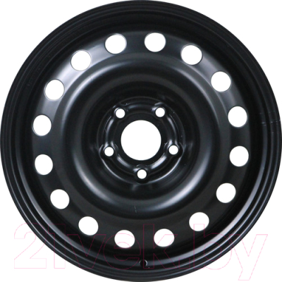 Штампованный диск Trebl R-1724 17x6.5" 5x114.3мм DIA 67.1мм ET 40мм Black