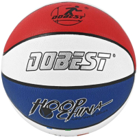 Баскетбольный мяч Dobest PU 885 PK (синий/красный/белый) - 