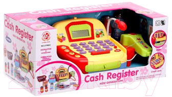 Касса игрушечная Sima-Land Касса-калькулятор с продуктами / 4967686