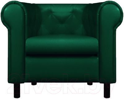 Кресло мягкое Brioli Винчестер (L15/зеленый)