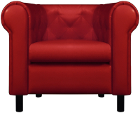 Кресло мягкое Brioli Винчестер (L16/вишневый) - 