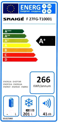 Морозильник Snaige F27FG-T1000G1
