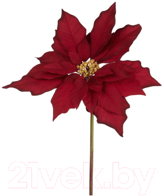 Искусственный цветок Goodwill Пуансеттия красная / SP 20156
