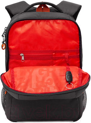 Школьный рюкзак Grizzly RB-156-1 (серый)