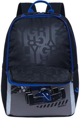 Школьный рюкзак Grizzly RB-151-4 (синий)