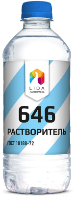 Растворитель Lida Для лакокрасочных материалов 646 (820г)