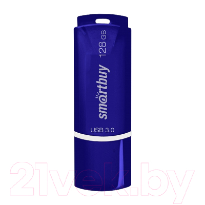 Usb flash накопитель SmartBuy Crown Blue 128GB (SB128GBCRW-Bl)