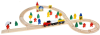 Железная дорога игрушечная Sima-Land Со станциями / 504015 (48дет) - 