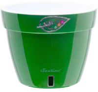 

Вазон, Asti / AST25GG/WHT двойной