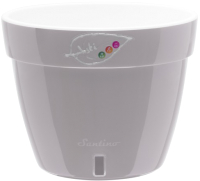 

Вазон, Asti / AST25GRY/WHT двойной