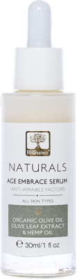 

Сыворотка для лица BIOselect, Naturals Age Embrace Serum Anti - wrinkle factors