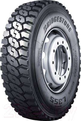 

Грузовая шина Bridgestone, L355 R22.5 315/80 156/150K TL Ведущая