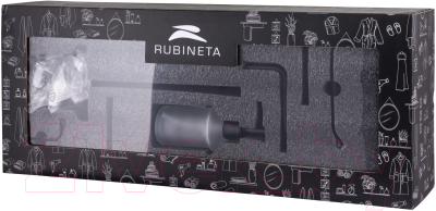 Набор аксессуаров для ванной и туалета Rubineta Mini (BK) / 670116