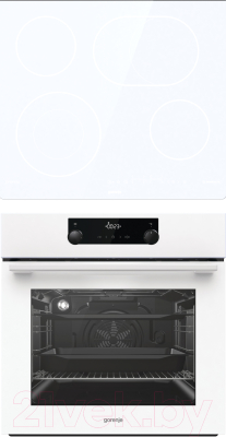 

Комплект встраиваемой техники Gorenje, BO735E11W + ECT643SYW