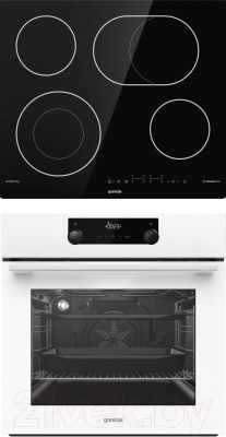 Комплект встраиваемой техники Gorenje BO735E11W + ECT643SYB