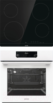 Комплект встраиваемой техники Gorenje BO735E11W + ECT641BSC