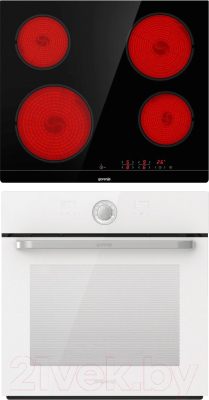 

Комплект встраиваемой техники Gorenje, BO76SYW + ECT641BSC