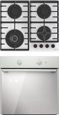 

Комплект встраиваемой техники Gorenje, BO715E10MG + GKTW641SYW