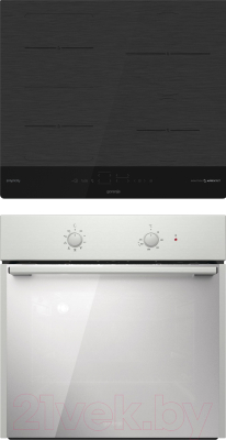 Комплект встраиваемой техники Gorenje BO715E10MG + IT643SYB