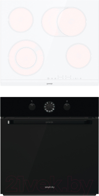 

Комплект встраиваемой техники Gorenje, BO74SYB + ECT643WCSC