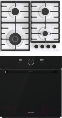 

Комплект встраиваемой техники Gorenje, BO76SYB + GW641SYW
