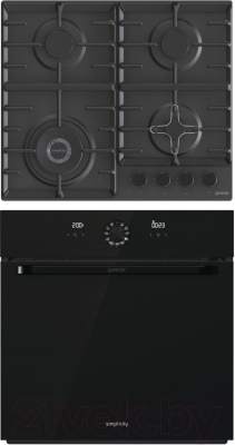 

Комплект встраиваемой техники Gorenje, BO76SYB + GW641SYB