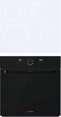 

Комплект встраиваемой техники Gorenje, BO76SYB + ECT643SYW