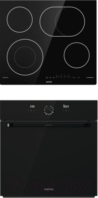 Комплект встраиваемой техники Gorenje BO76SYB + ECT643SYB