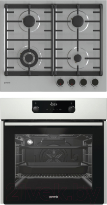

Комплект встраиваемой техники Gorenje, BO735E11X + GKT641X
