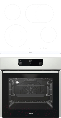

Комплект встраиваемой техники Gorenje, BO735E11X + ECT643WCSC
