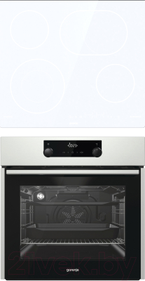 Комплект встраиваемой техники Gorenje BO735E11X + ECT643SYW