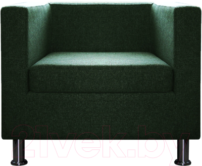 Кресло мягкое Brioli Билли (J8/темно-зеленый)