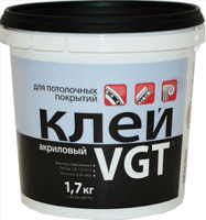 Клей VGT Для потолочных покрытий (1.7кг) - 
