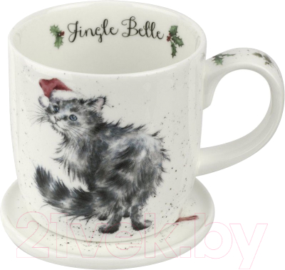 

Кружка Portmeirion, Designs Christmas Jingle Belle Кот / WNOY3943-XG