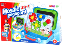 

Развивающая игрушка Toys, Моизаика и доска 2 в 1 / 628-82
