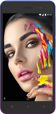 Смартфон Inoi 2 Lite 2021 16GB (фиолетовый/синий)