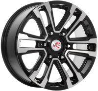 

Литой диск, RST R107 Prado 17x7.5" 6x139.7мм DIA 106.1мм ET 25мм BK/FP