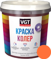 Колеровочная краска VGT ВД-АК-1180 2012 (250г, оранжево-розовый) - 