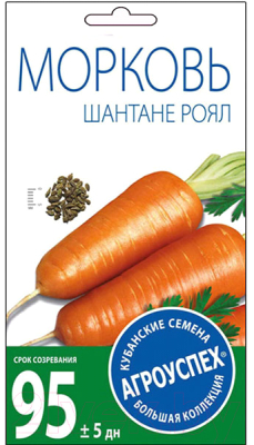 Семена Агро успех Морковь Шантанэ Роял среднеранняя / 17633 (2г)