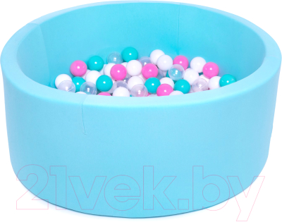 Сухой бассейн Babymix 6М / M/B-P-Y-M (200 шариков)
