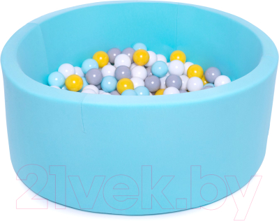 Сухой бассейн Babymix 10М / M/B-SS-ZH-MM (200 шариков)
