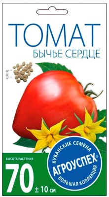 

Семена Агро успех, Томат Бычье сердце поздний И / 17678