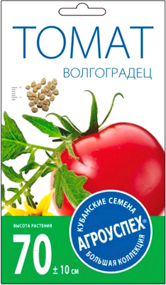 Семена Агро успех Томат Волгоградец средний Д / 34352 (0.3г)