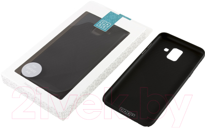 Чехол-накладка Case Matte Natty для Galaxy A6 (матовый черный)