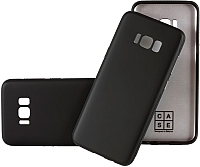 Чехол-накладка Case Deep Matte v.2 для Galaxy S8 (матовый черный) - 