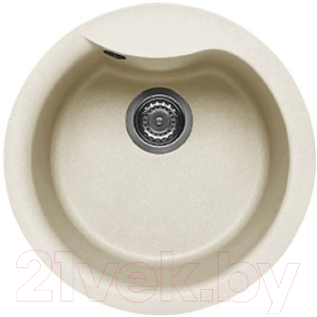 

Мойка кухонная Elleci, Ego Round Bianco Antico G62 / LGEROU62