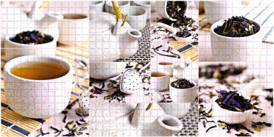 Панель ПВХ Регул Мозаика Чайная церемония (957x480x0.3мм)